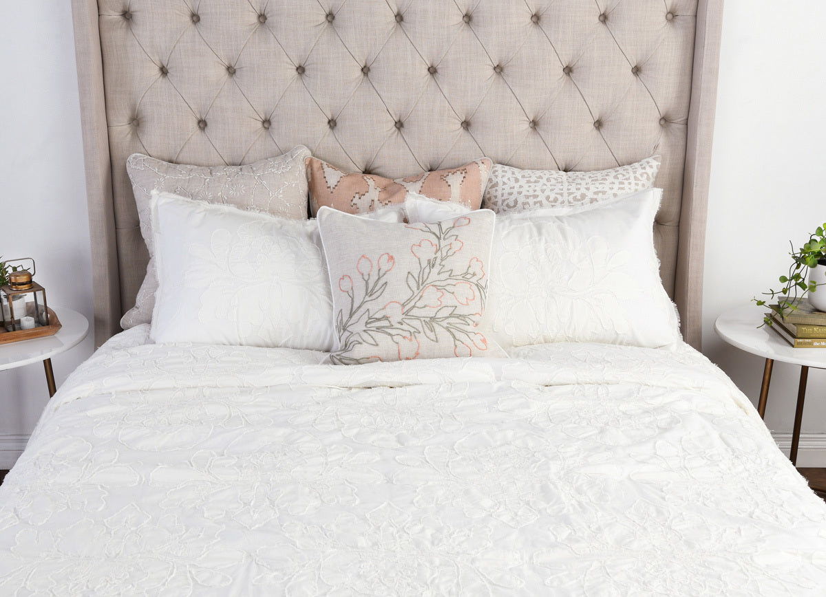 Matira - Standard Sham - Antique Cream