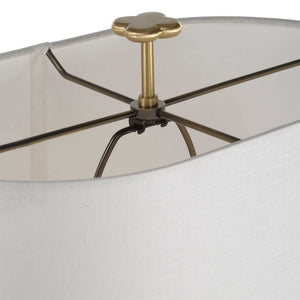 Golden Clover - Buffet Lamp - Brown