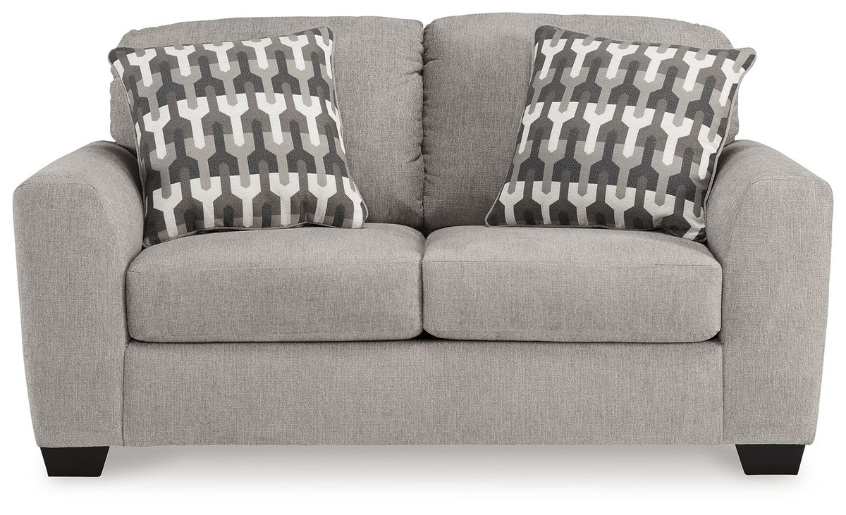 Avenal Park - Loveseat - Flannel - R&R Furniture Gallery (Fountain Valley, CA)