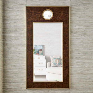 Oculus Trumeau - Mirror - Dark Brown