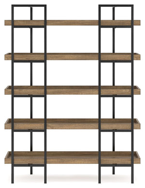 Montia - Bookcase - Light Brown - R&R Furniture Gallery (Fountain Valley, CA)