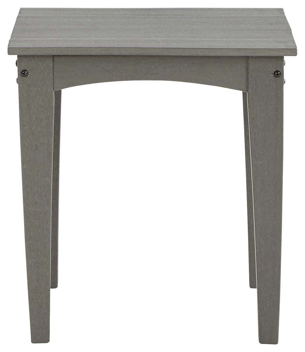 Visola - Square End Table - Gray - R&R Furniture Gallery (Fountain Valley, CA)