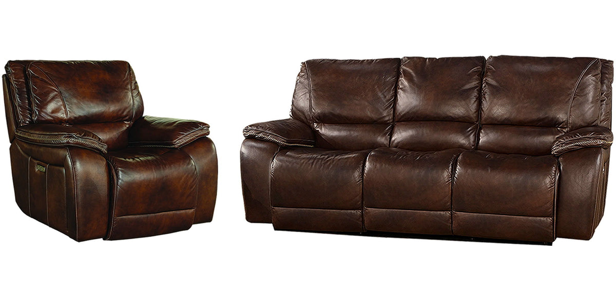 Vail - Power Reclining Sofa Set - R&R Furniture Gallery (Fountain Valley, CA)