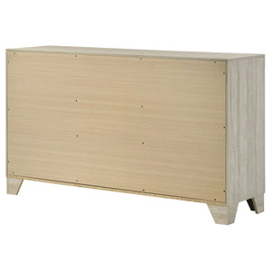 Strout - 6 Drawer Dresser - Cream