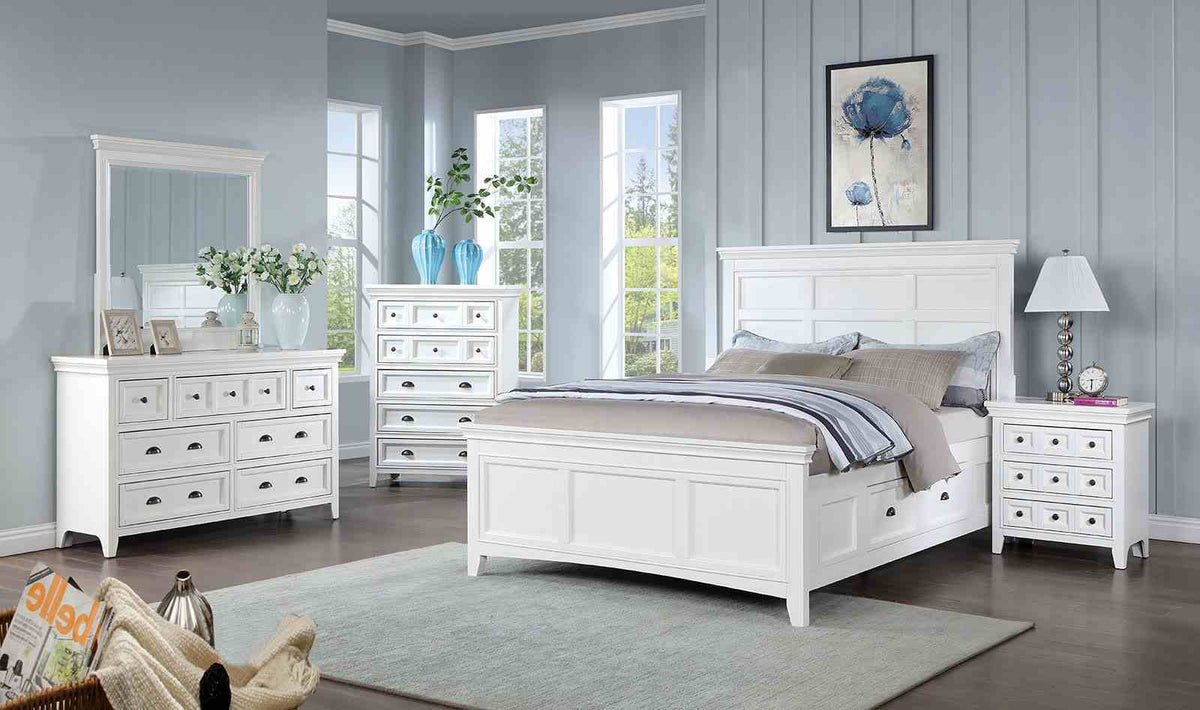 Castile - 5 Pc. Queen Bedroom Set w/ Chest