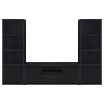 Sloat - 3 Piece Entertainment Center - Black