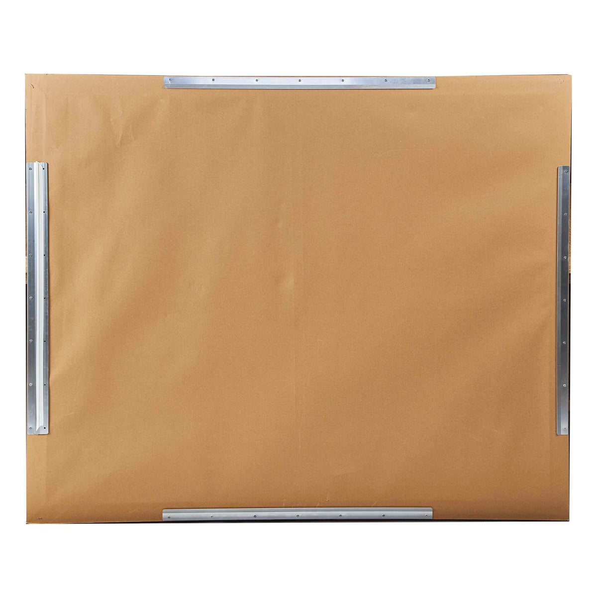 City Line - Framed Canvas - Gray / White / Woodtone