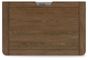 Cabalynn - Two Drawer Night Stand - Light Brown - R&R Furniture Gallery (Fountain Valley, CA)