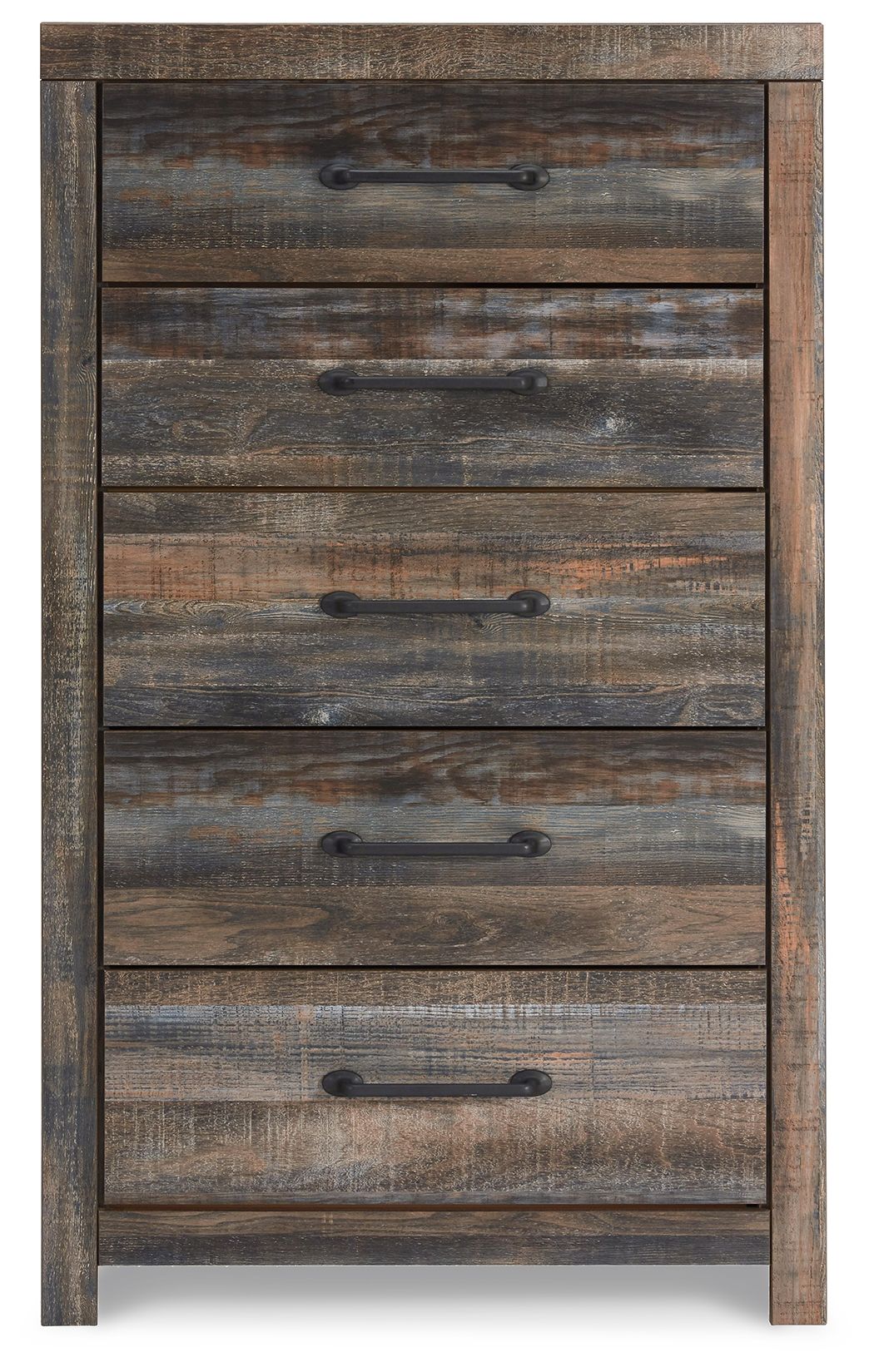 Drystan - Five Drawer Chest - Brown / Beige - R&R Furniture Gallery (Fountain Valley, CA)