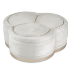 Malibu Crest - Cocktail Ottoman - Chardonnay - R&R Furniture Gallery (Fountain Valley, CA)