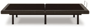 Nectar Comfort Premier Adjustable Base with remote control, black metal frame, and customizable head and foot positions.