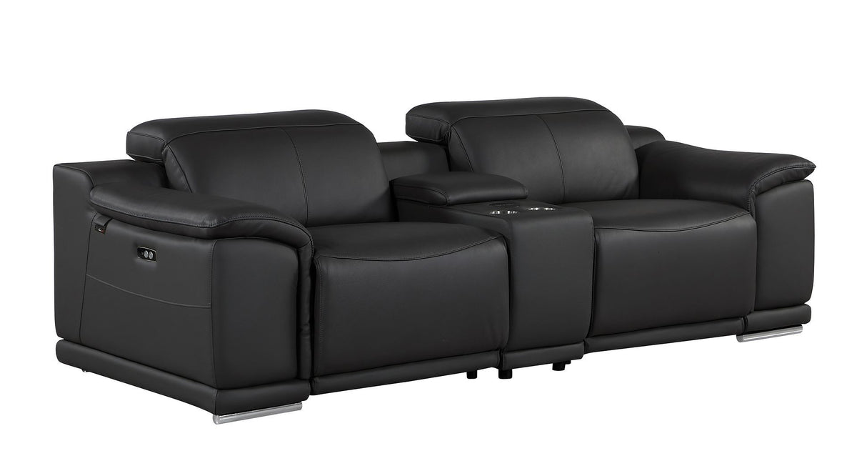 9762 - 8-Piece Modular Power Reclining Sofa And Console Loveseat Set With