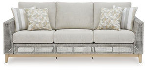 Seton Creek - Sofa With Cushion - Gray - R&R Furniture Gallery (Fountain Valley, CA)