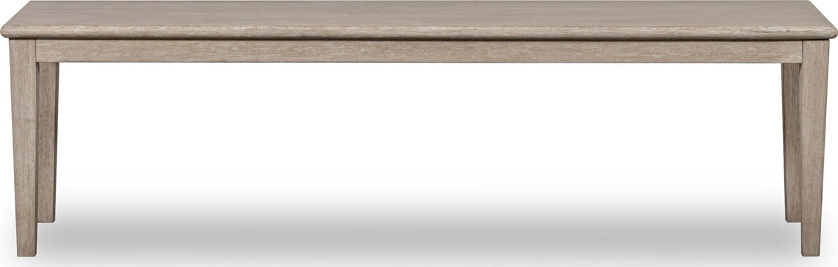 Camden Oak Wood Bench in Chai
