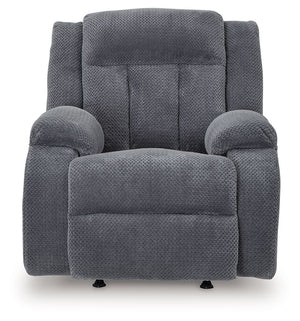 Observation - Power Rocker Recliner - Steel - R&R Furniture Gallery (Fountain Valley, CA)
