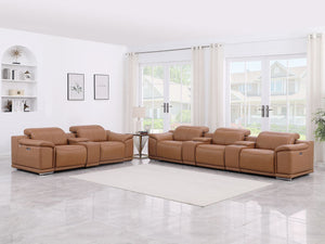 9762 - 8-Piece Modular Power Reclining Sofa And Console Loveseat Set With - R&R Furniture Gallery (Fountain Valley, CA)