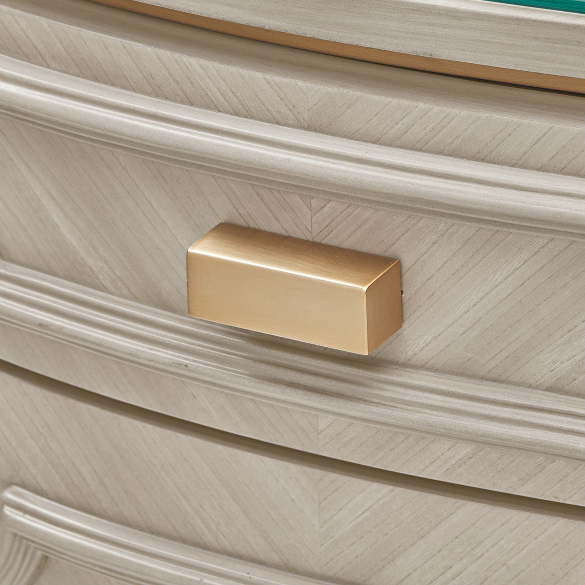 St. Charles - Vanity Desk - Dove Gray - R&R Furniture Gallery (Fountain Valley, CA)