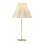 Lilabet - Fluted Shade Table Lamp - Gold