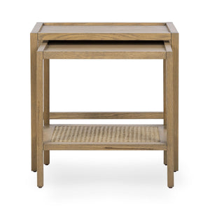 Devin - Solid Wood Nesting Accent Tables - R&R Furniture Gallery (Fountain Valley, CA)