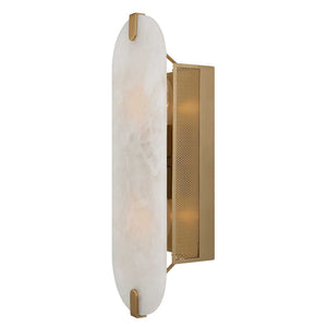 Lustrous - 2 Light Sconce - Brass
