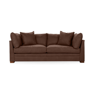 Classic Home Audrey stationary sofa with plush cushions and elegant design, perfect for living room seating.