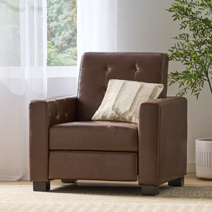 Langseth - Contemporary Tufted Pushback Recliner
