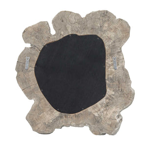 Ariadne - Round Mirror - Woodtone