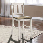 Dakota - Counter Ht. Chair (2/CTN), A.White/Ash Brown