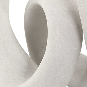 Knot Now - Tall Sculpture - White