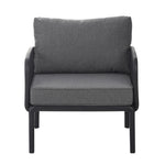 Outdoor Patio Club Chair, Waterproof Thick Cushion Deep Seating