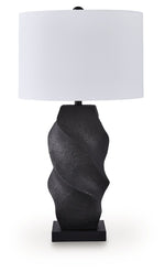 Amillion - Poly Table Lamp - Black - R&R Furniture Gallery (Fountain Valley, CA)
