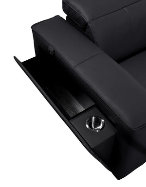 1224 - 7-Piece Modular Power Reclining Sofa In With 4 Power Recliners & Power Headrests