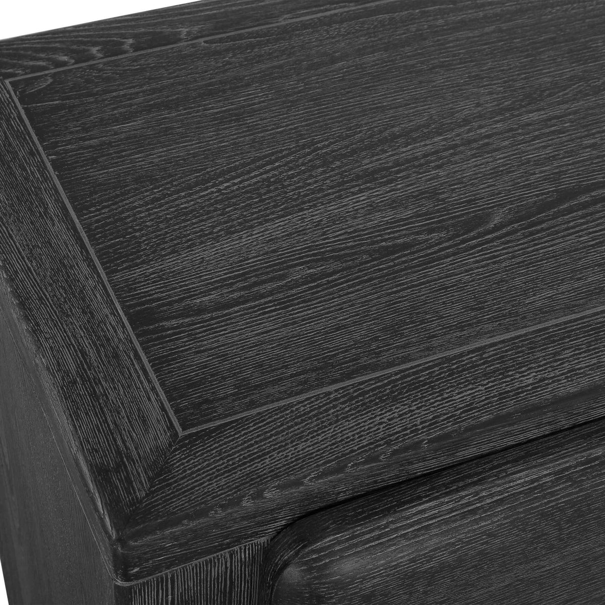 Bierk - 2 Door Cabinet - Dark Stain