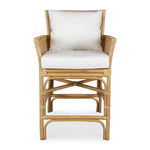 Pacific - Rattan Counter Stool - Brown / White