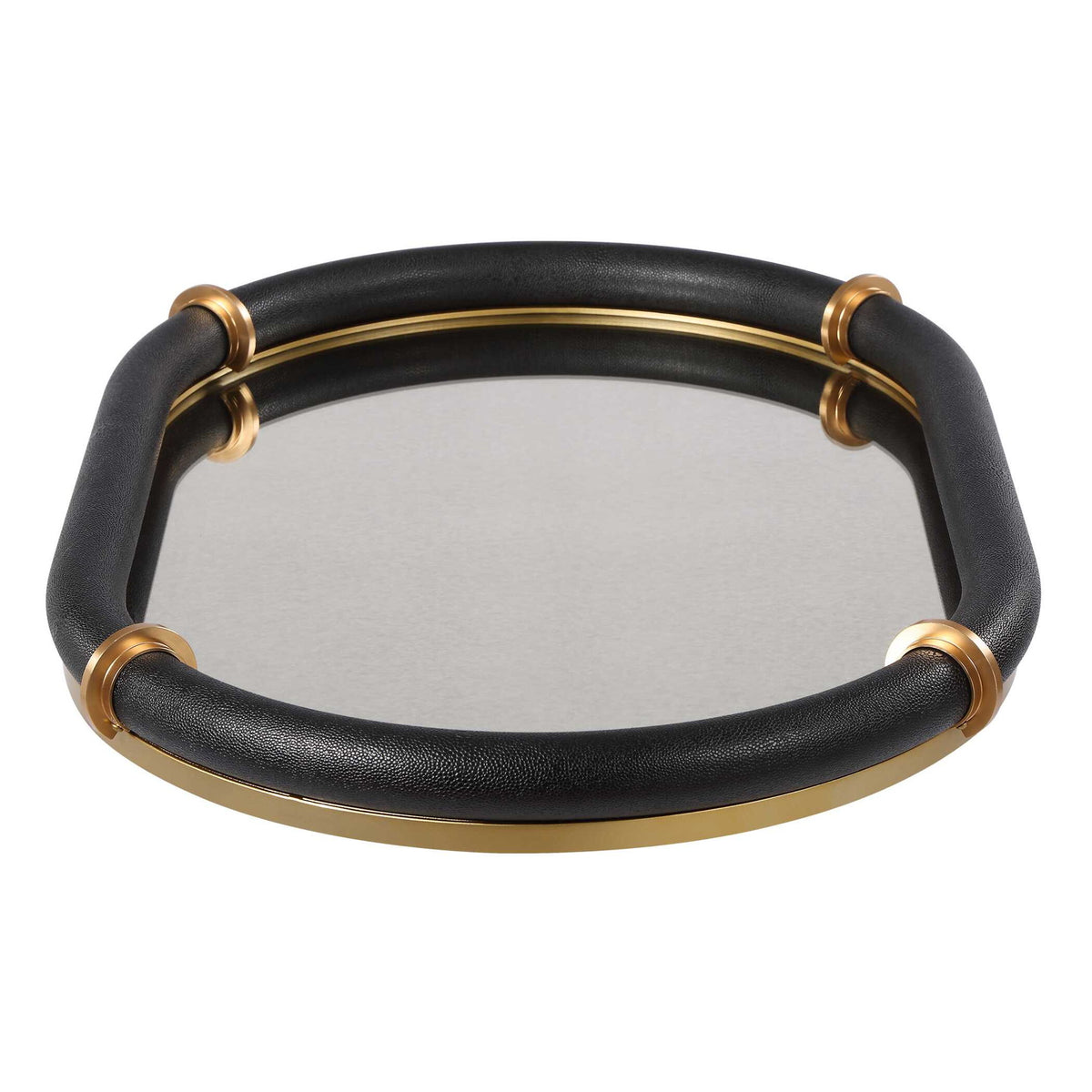 Cyprus - Oval Tray - Black