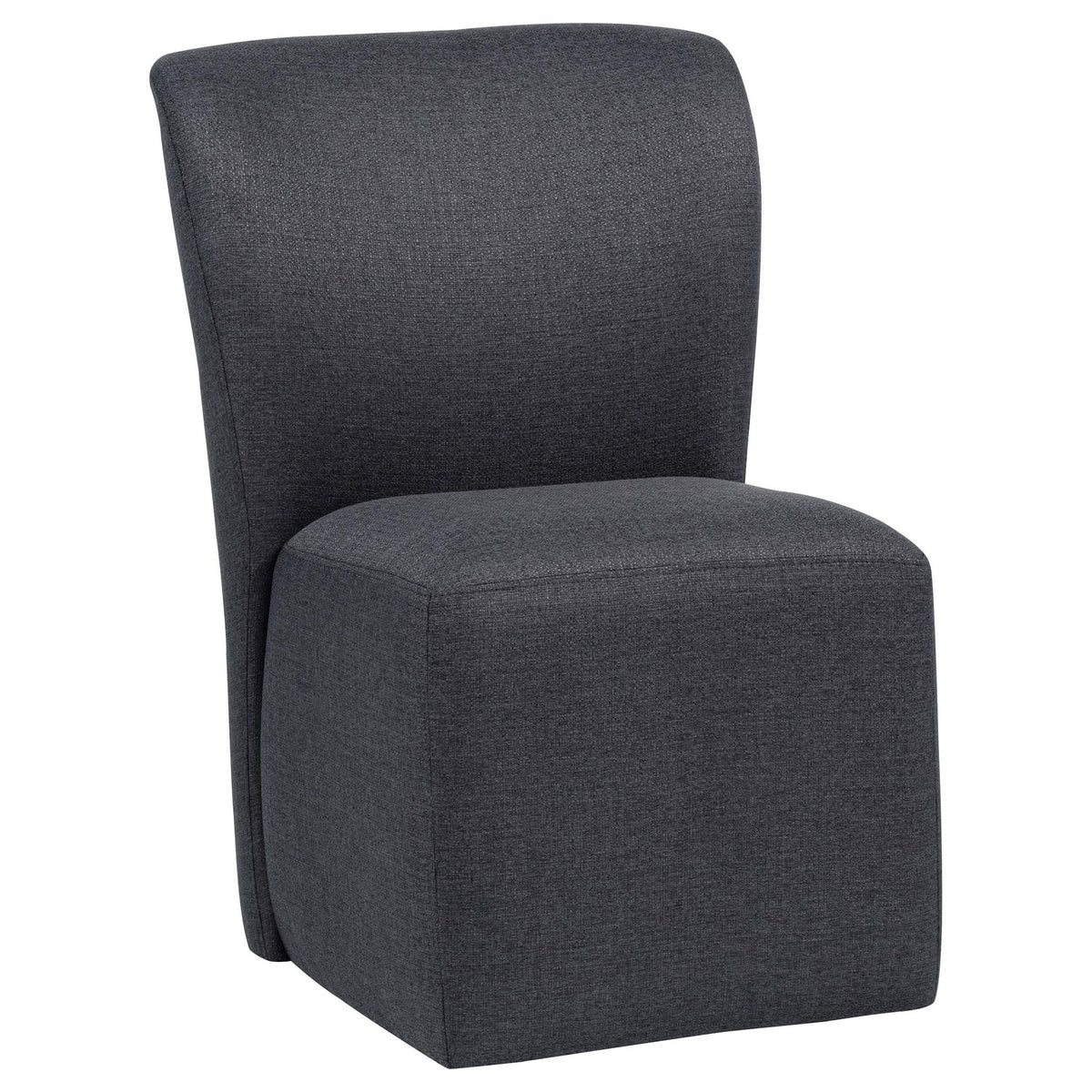 Jaelynn Upholstered Parsons Dining Side Chair Charcoal (Set of 2)