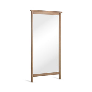Classic Home Juno Coastal Drift Floor Mirror with a sleek full-length design and coastal-inspired frame.