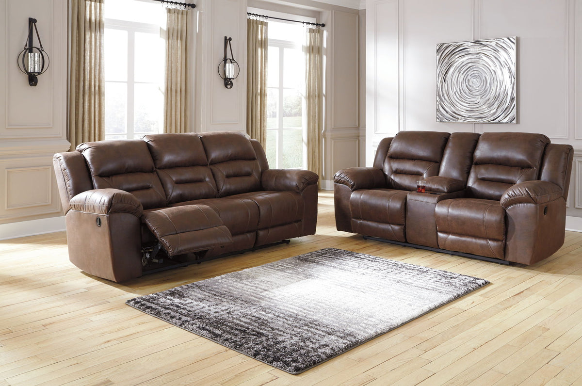 Stoneland - Reclining Sofa - R&R Furniture Gallery (Fountain Valley, CA)