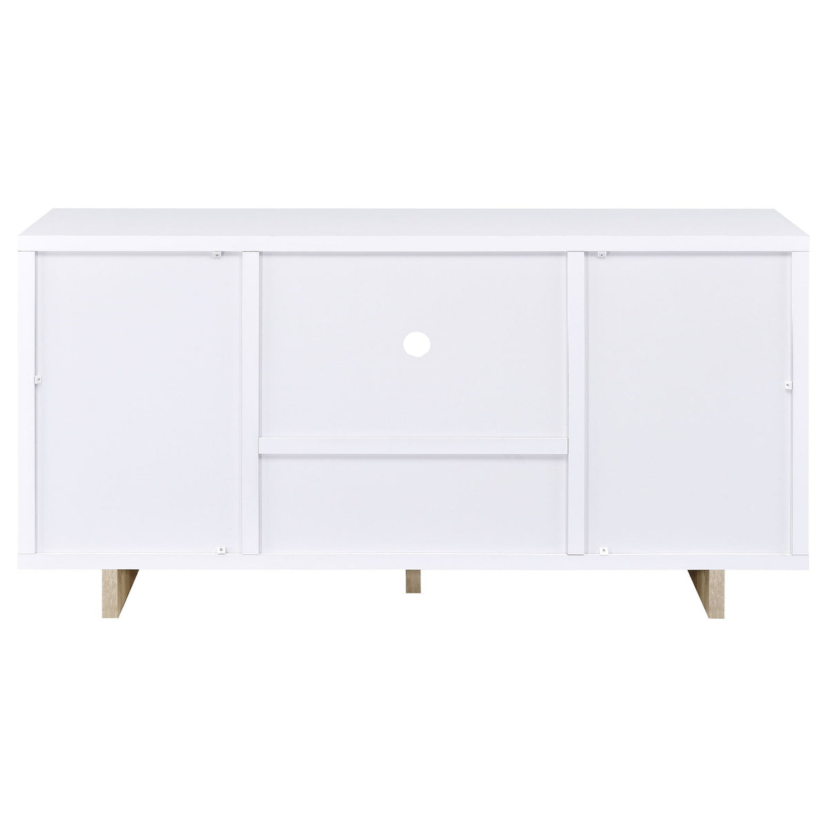 Yesler - 2 Door Storage Cabinet - White
