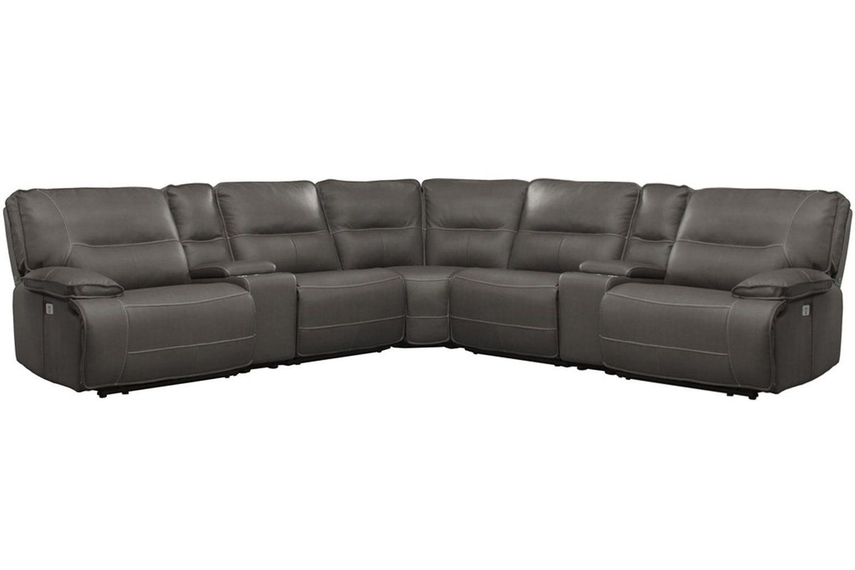 Spartacus - Power Reclining Sectional - R&R Furniture Gallery (Fountain Valley, CA)
