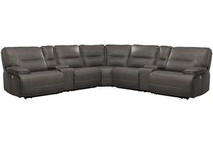 Spartacus - Power Reclining Sectional - R&R Furniture Gallery (Fountain Valley, CA)