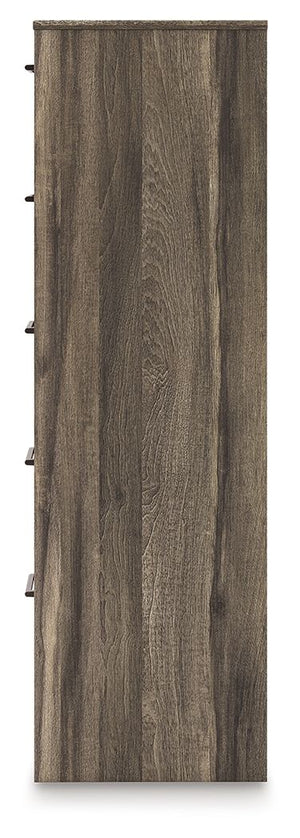 Elbrim - Five Drawer Chest - Brown - R&R Furniture Gallery (Fountain Valley, CA)