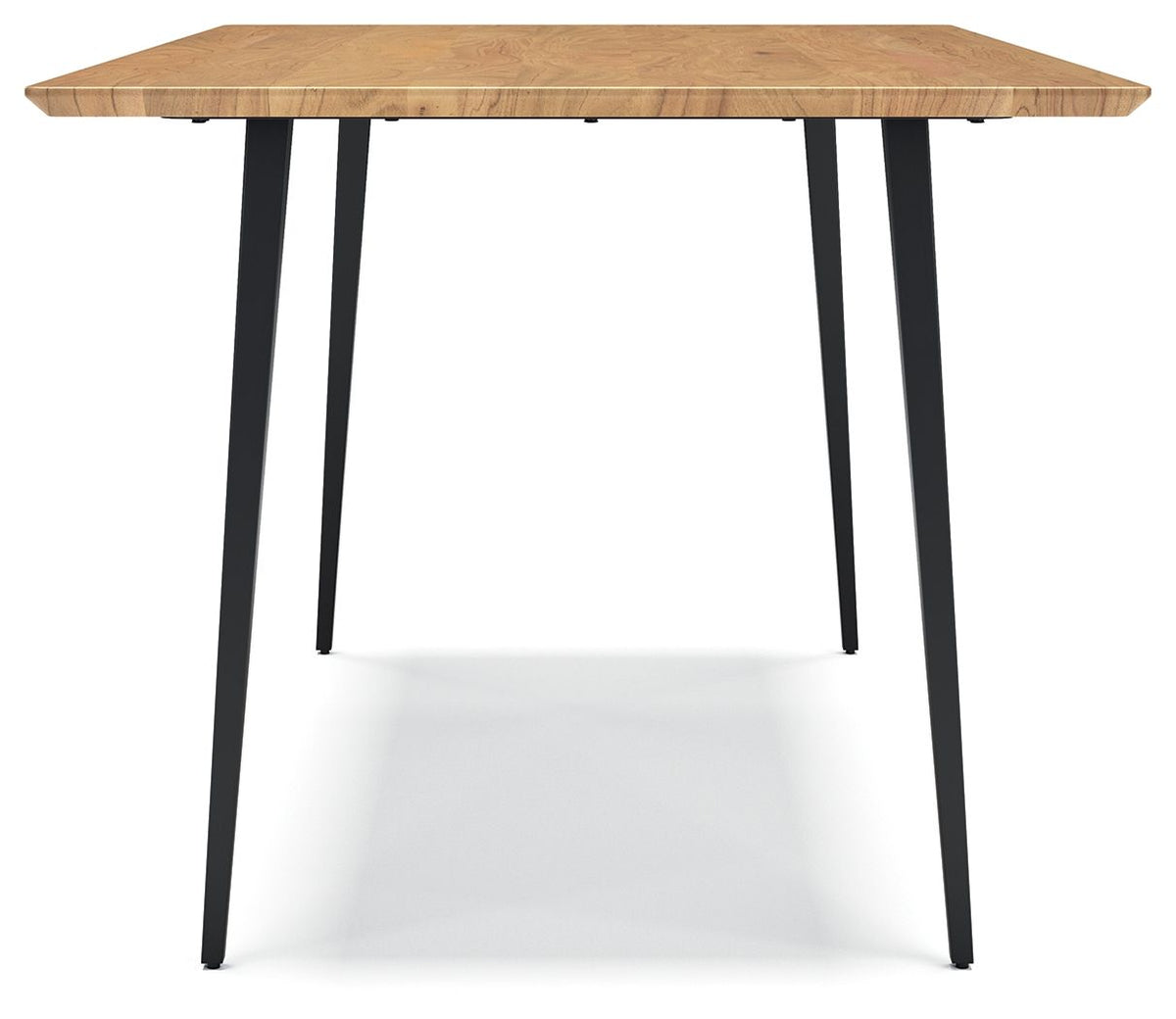 Gretlynn - Rectangular Dining Room Table - Black / Natural - R&R Furniture Gallery (Fountain Valley, CA)