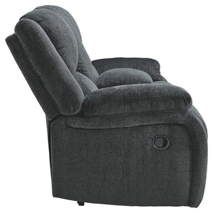 Draycoll - Reclining Loveseat - R&R Furniture Gallery (Fountain Valley, CA)