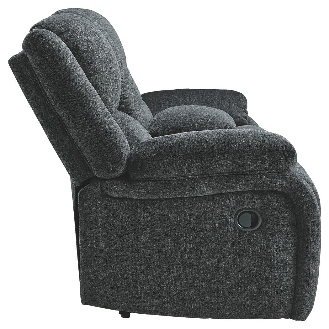 Draycoll - Reclining Loveseat - R&R Furniture Gallery (Fountain Valley, CA)