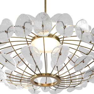 Ufo - 1 Light Pendant - Brass