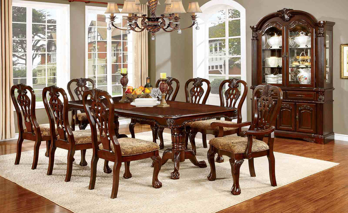 Elana - Dining Table w/ 18" Leaf