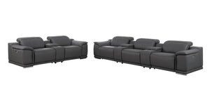 9762 - 8-Piece Modular Power Reclining Sofa And Console Loveseat Set With
