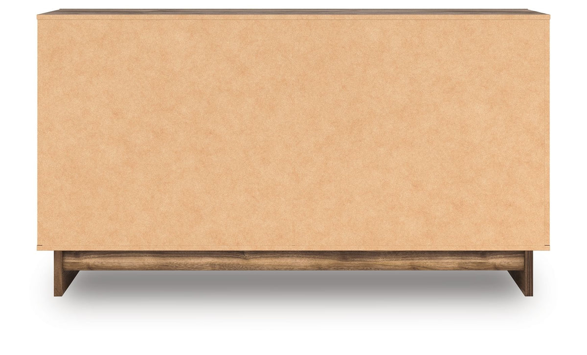 Chirason - Six Drawer Dresser - Brown - R&R Furniture Gallery (Fountain Valley, CA)