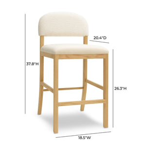Calla - Performance Velvet Counter Stool - R&R Furniture Gallery (Fountain Valley, CA)